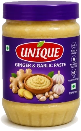 Unique Ginger & Garlic Paste 200g jar
