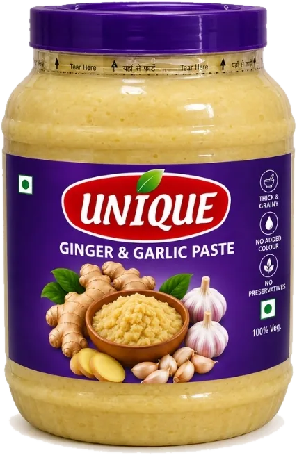 Unique Ginger & Garlic Paste 5kg jar